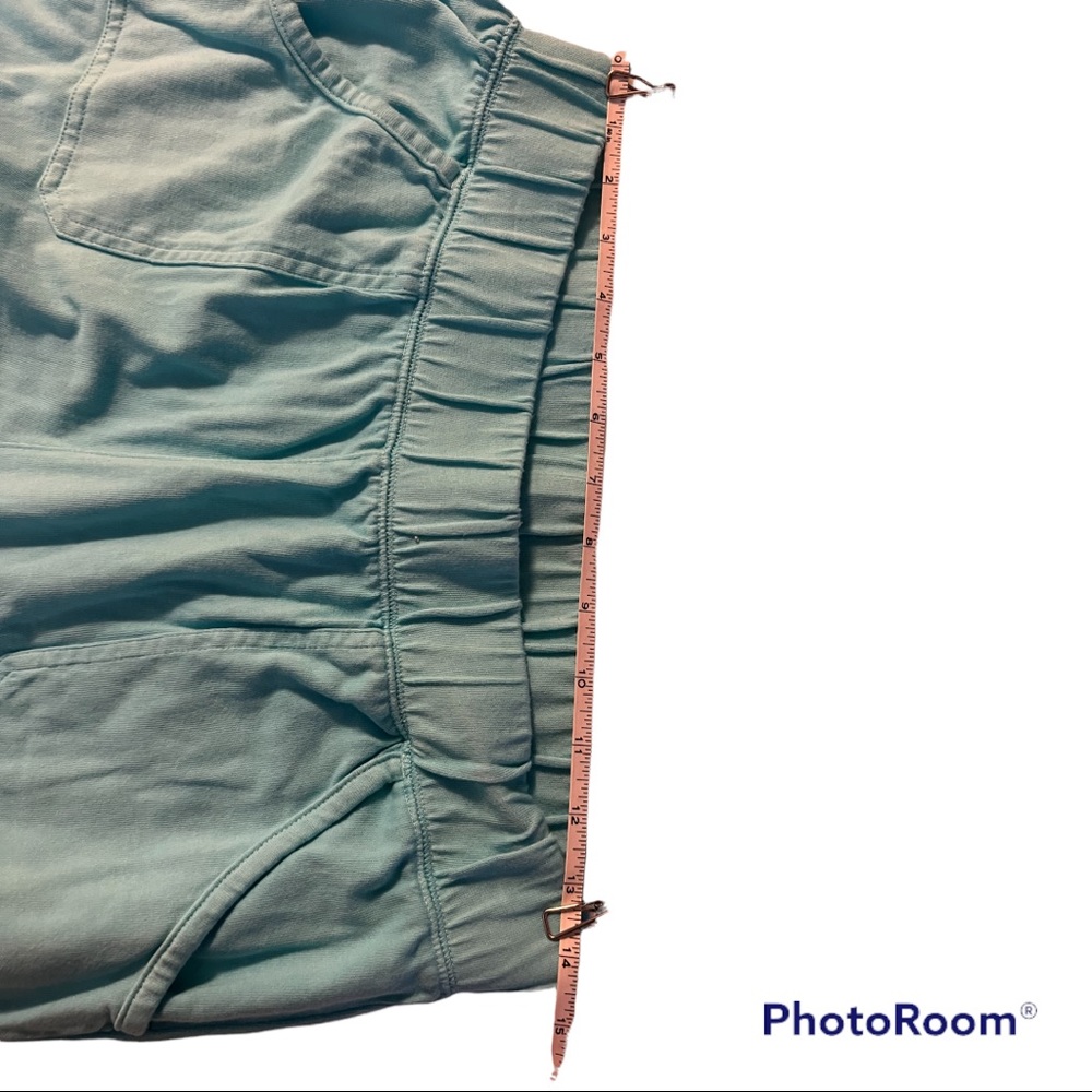 Wide leg 100% cotton pants, very comfy, Aqua blue, Fresh Produce, Medium, NWT - Picture 4 of 7